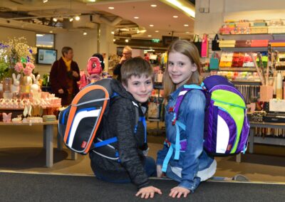 Fotos zum Schuleinkauf März 2019