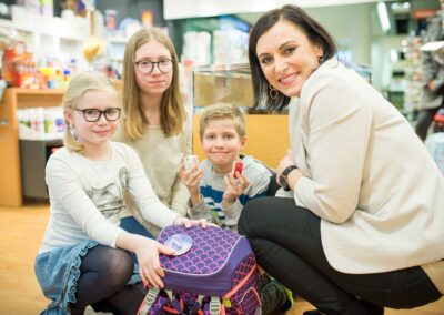 Fotos zum Schultaschen- und Schulrucksackkauf 2018